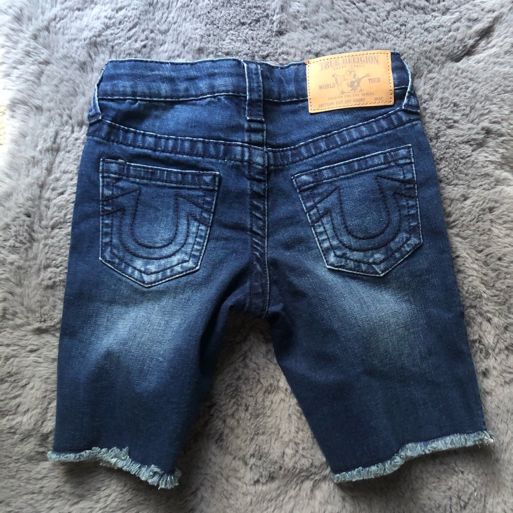 NWOT Boys True Religion Denim Shorts Sz 5